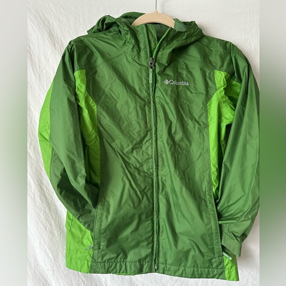 Columbia rain, jacket, size medium (10/12) - Picture 1 of 3